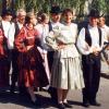 német hagyományőrző tánccsoport menete
