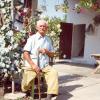 Gulyás Lajos 77 éves, volt szak.vez. Tiszaug, 2000.08.18