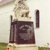 A Pro Patria emlékművet 1924 májusában állították, alkotója isme