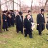 A zsidó temető újjáavatása.