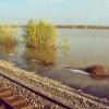 Árvíz, vasúti töltés: Szolnok-Szajol