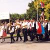 A Millenneumi sokadalom felvonulása. Tata, 2000.07.23