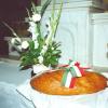 A római katolikus nagytemplomban a megszentelt kenyér, a Mária-oltáron.