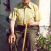 Tótvázsonyban lakó legidősebb emer, Gelencsér Mihály 90 éves